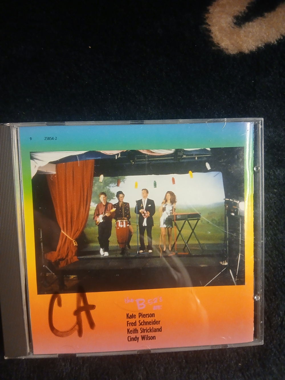 Portable CD Album - Orange Front Artwork